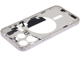 Mid-Frame Housing W/ Small Parts For iPhone 15 Pro (EU / Global Version) (Pull) (White Titanium)