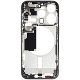 Mid-Frame Housing W/ Small Parts For iPhone 15 Pro (EU / Global Version) (Pull) (Black Titanium)