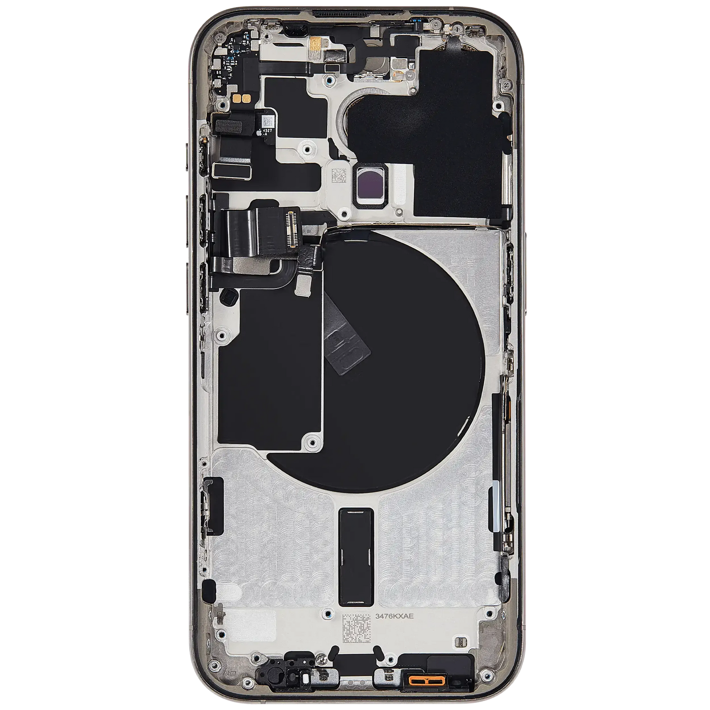 Back Housing W/ Small Parts For iPhone 15 Pro (US Version) (Pull) (Natural Titanium)