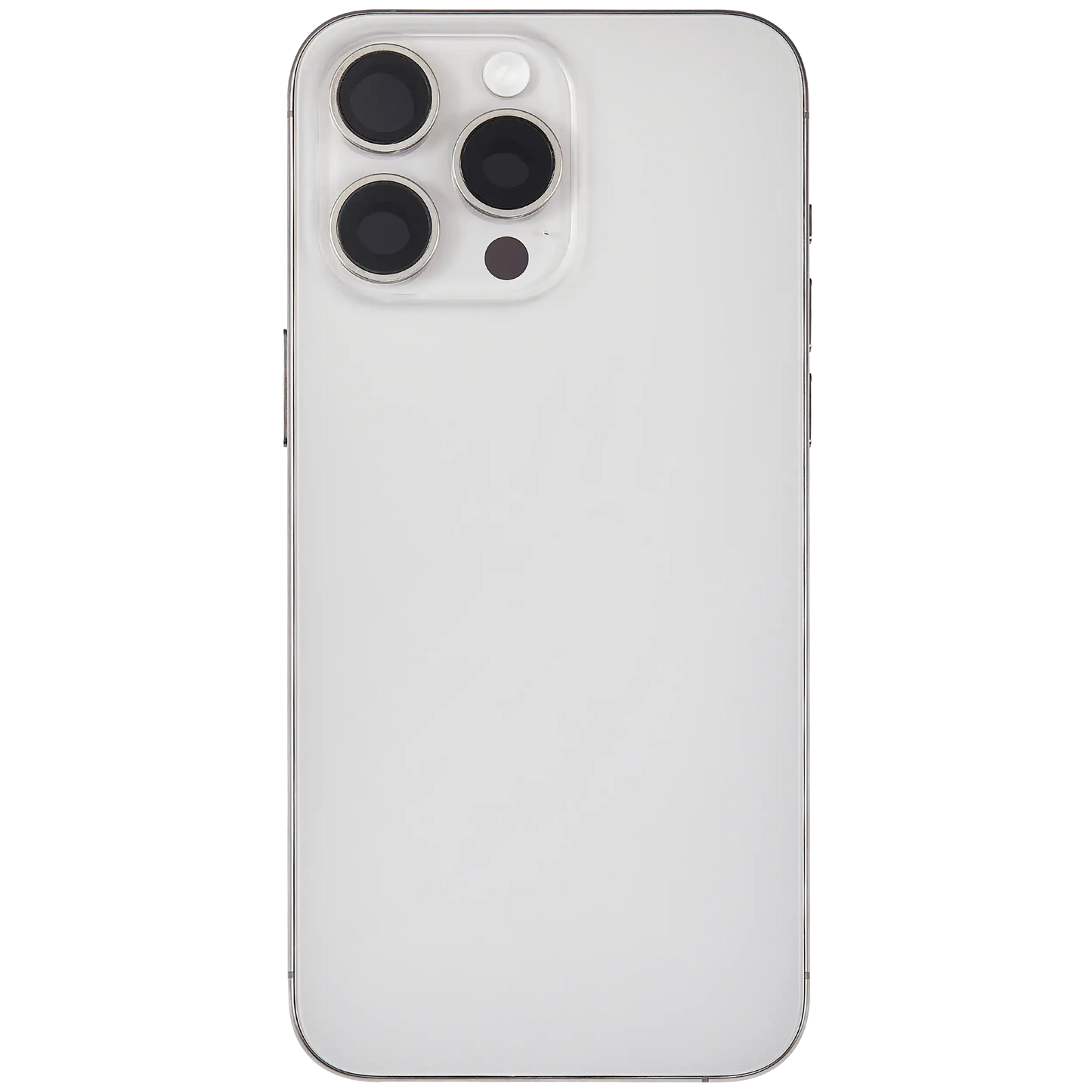 Back Housing W/ Small Parts For iPhone 15 Pro Max (US Version) (Pull) (White Titanium)