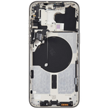 Back Housing W/ Small Parts For iPhone 15 Pro Max (US Version) (Pull) (White Titanium)