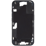 Mid-Frame Housing W/ Small Parts For iPhone 16 (US Version) (Pull) (Black)