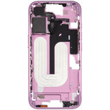 Mid-Frame Housing W/ Small Parts For iPhone 16 (US Version) (Pull) (Pink)