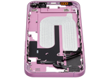 Mid-Frame Housing W/ Small Parts For iPhone 16 Plus (US Version) (Pull) (Pink)