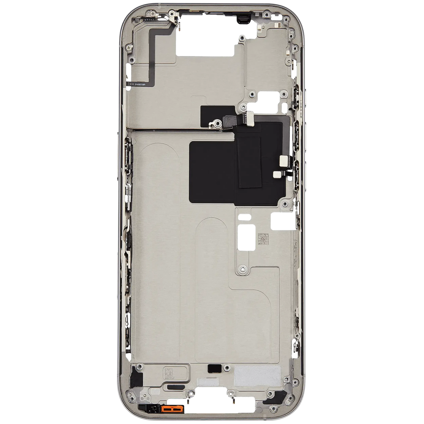 Mid-Frame Housing W/ Small Parts For iPhone 16 Pro (US Version) (Pull) (Natural Titanium)