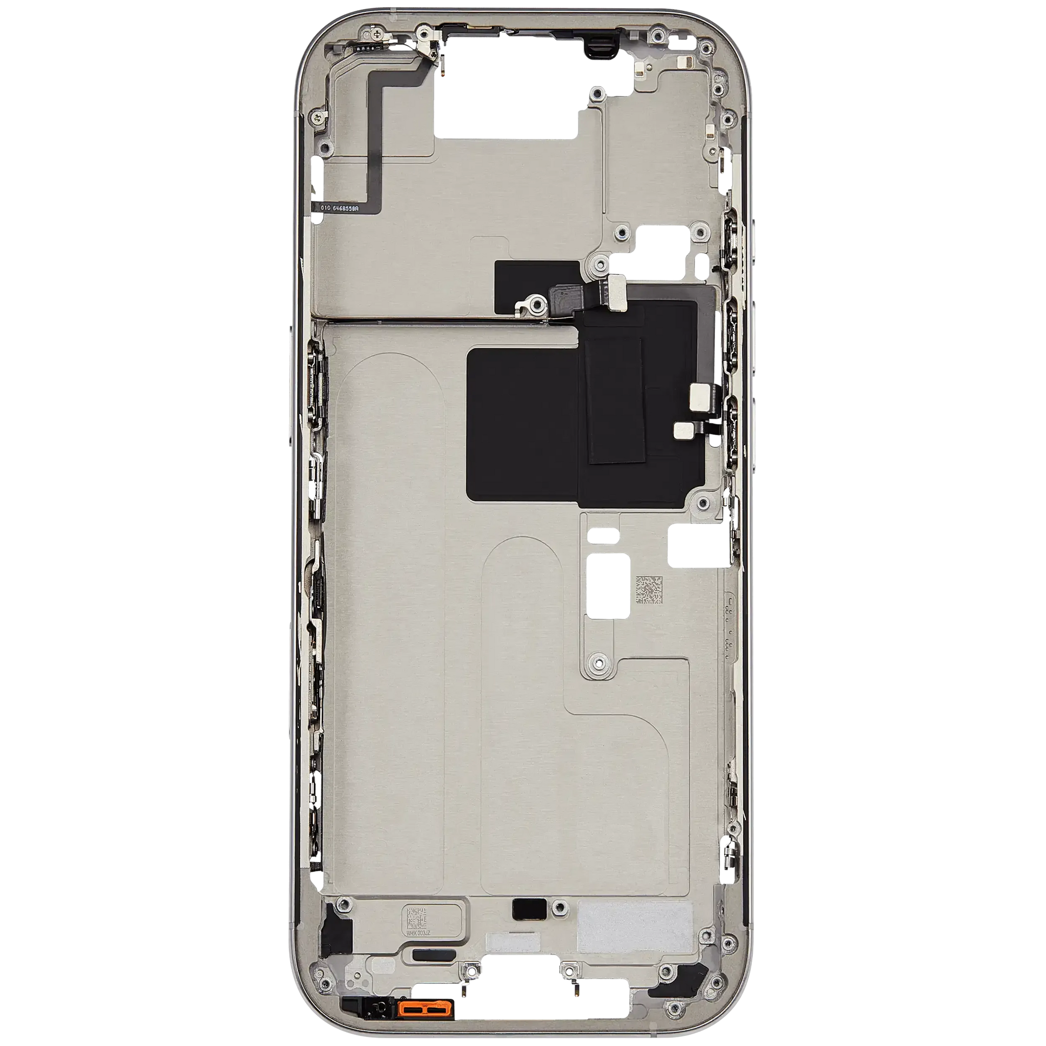 Mid-Frame Housing W/ Small Parts For iPhone 16 Pro (US Version) (Pull) (Natural Titanium)
