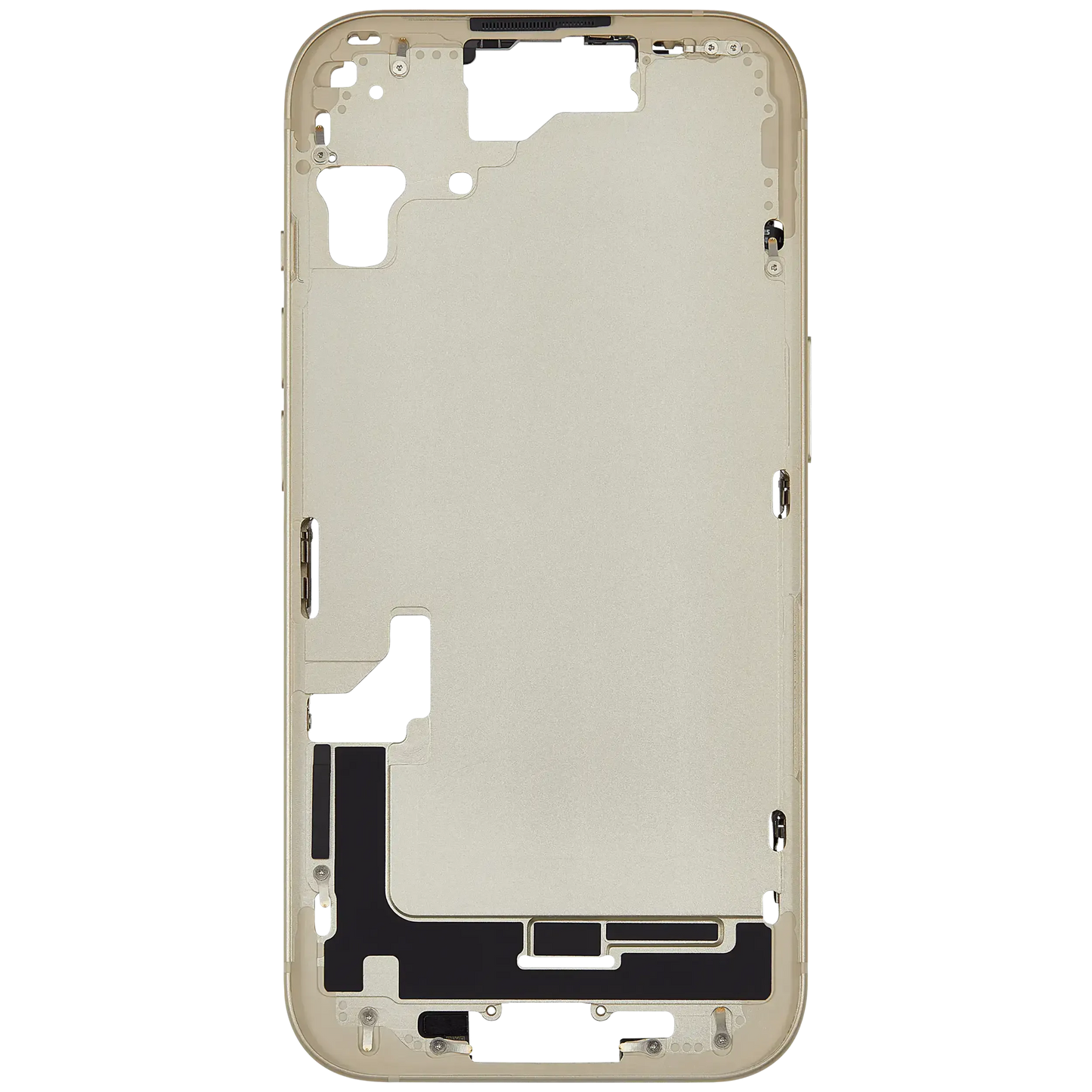 Mid-Frame Housing W/ Small Parts For iPhone 15 (US Version) (Pull) (Yellow)