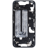 Mid-Frame Housing W/ Small Parts For iPhone 16e (EU / Global Version) (Pull) (Black)