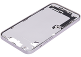 Mid-Frame Housing W/ Charging Port Flex & Small Parts For iPhone 14 Plus (US Version) (Pull) (Purple)
