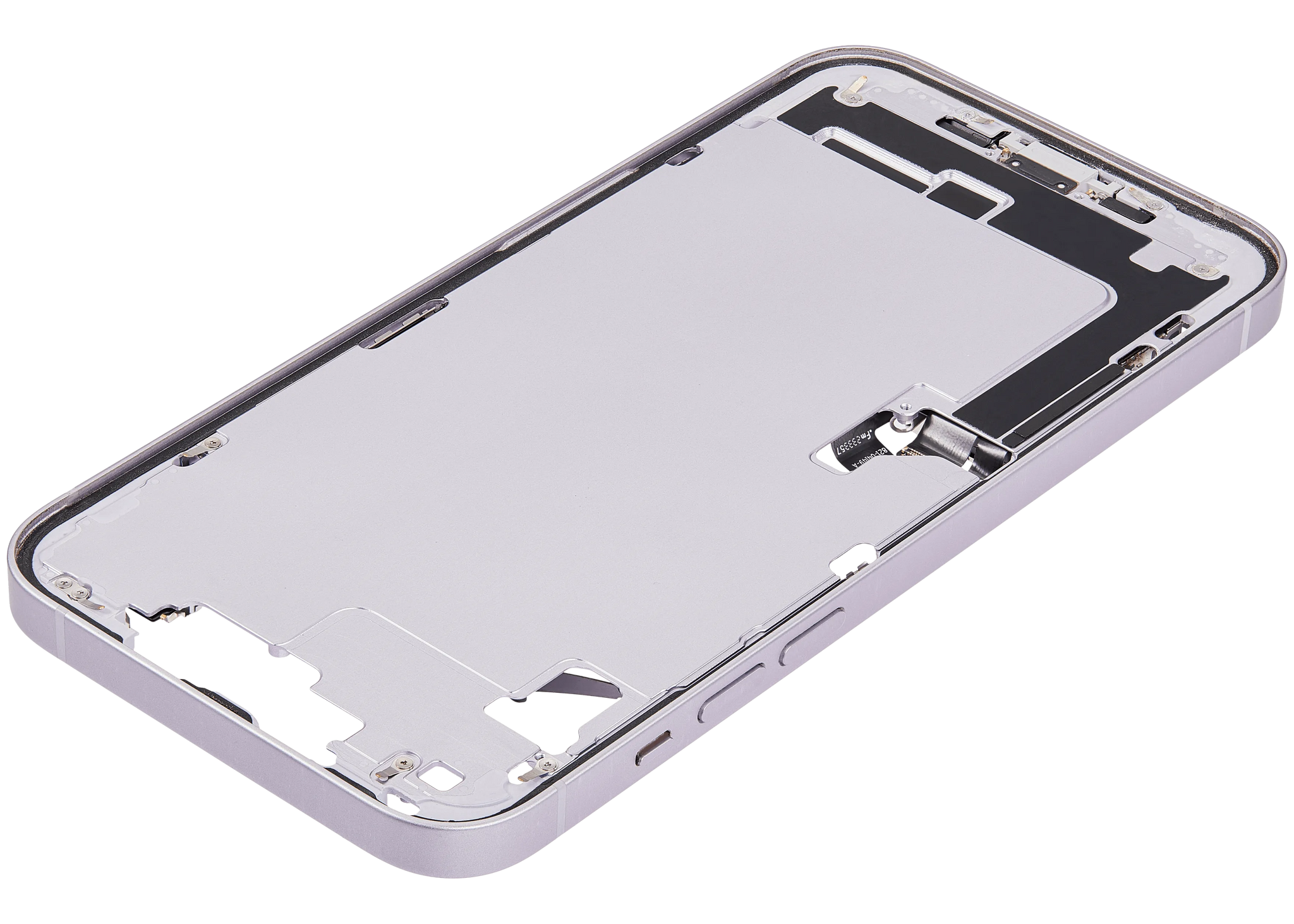 Mid-Frame Housing W/ Charging Port Flex & Small Parts For iPhone 14 Plus (US Version) (Pull) (Purple)