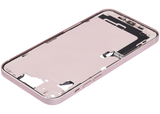 Mid-Frame Housing W/ Charging Port Flex & Small Parts For iPhone 15 Plus (US Version) (Pull) (Pink)
