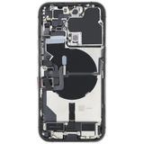 Back Housing W/ Charging Port Flex & Small Parts For iPhone 14 Pro (EU / Global Version) (Pull) (Deep Purple)