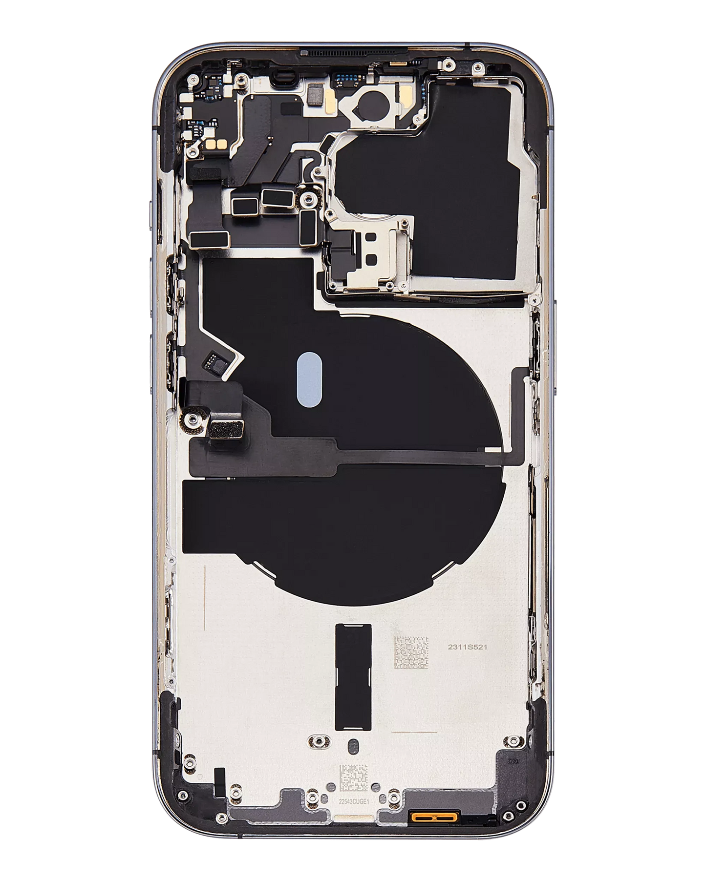 Back Housing W/ Small Parts For iPhone 14 Pro (US Version) (Pull) (Deep Purple)