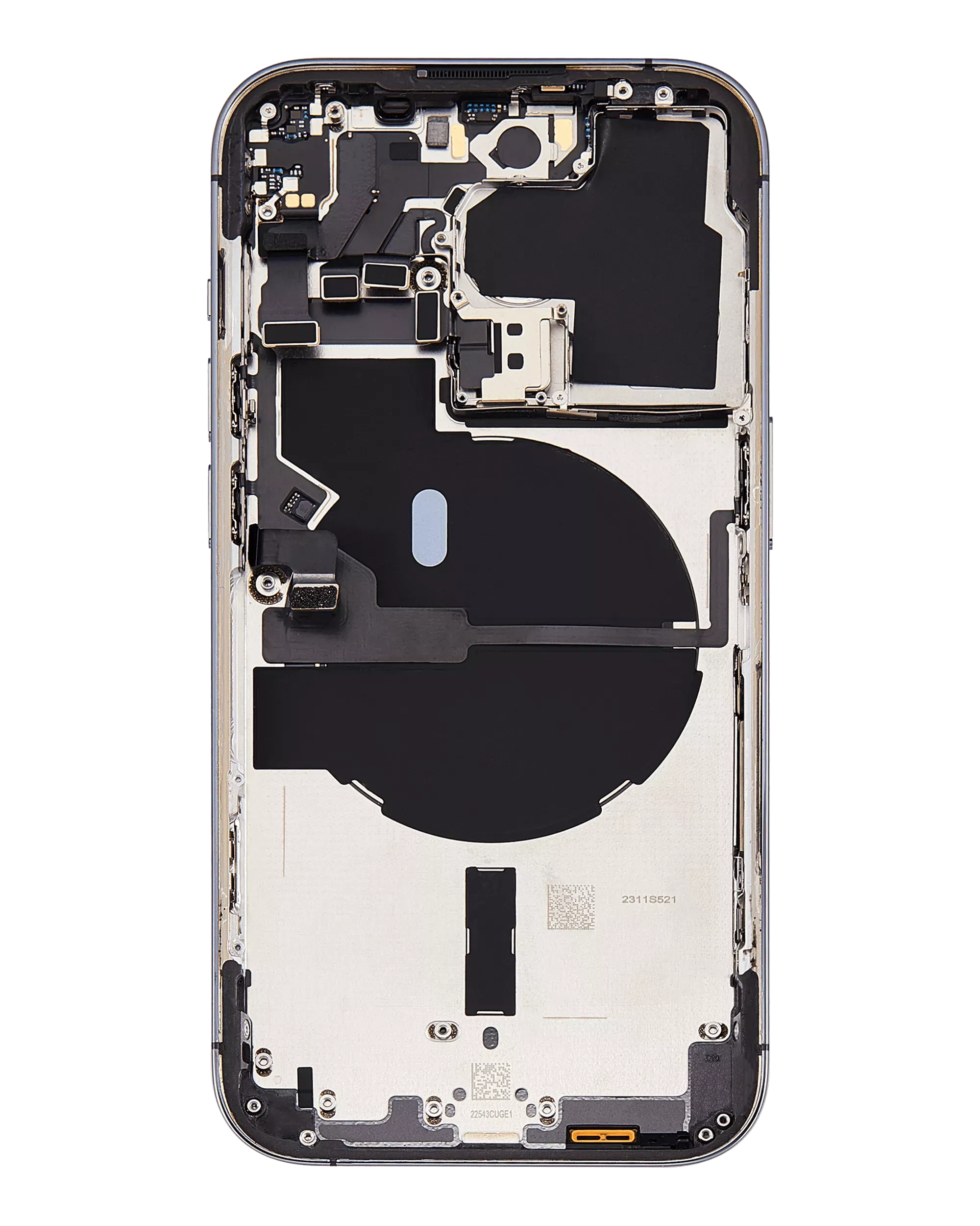 Back Housing W/ Small Parts For iPhone 14 Pro (US Version) (Pull) (Deep Purple)