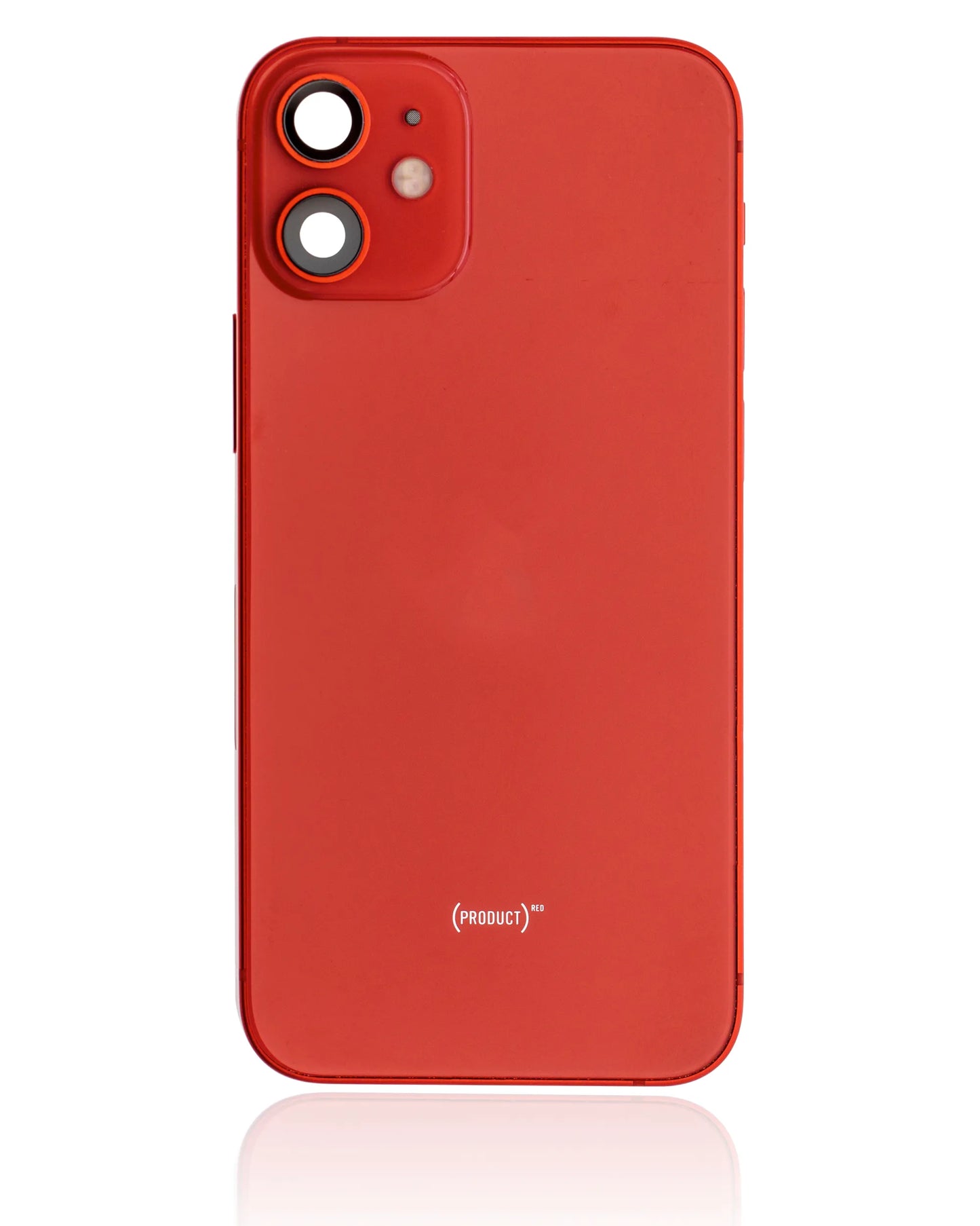 Back Housing W/ Small Parts For iPhone 12 Mini (US Version) (Pull) (Red)