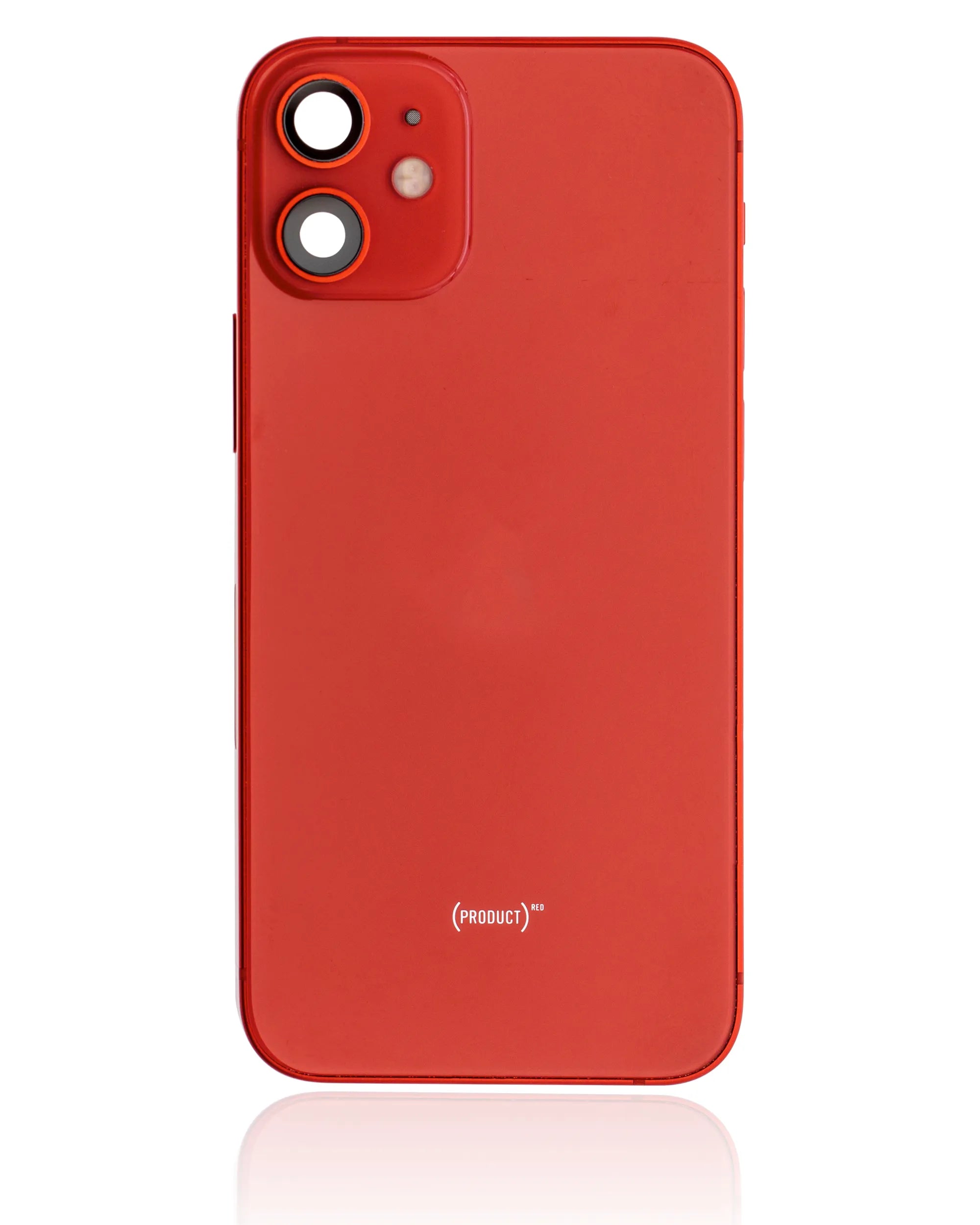 Back Housing W/ Small Parts For iPhone 12 Mini (US Version) (Pull) (Red)