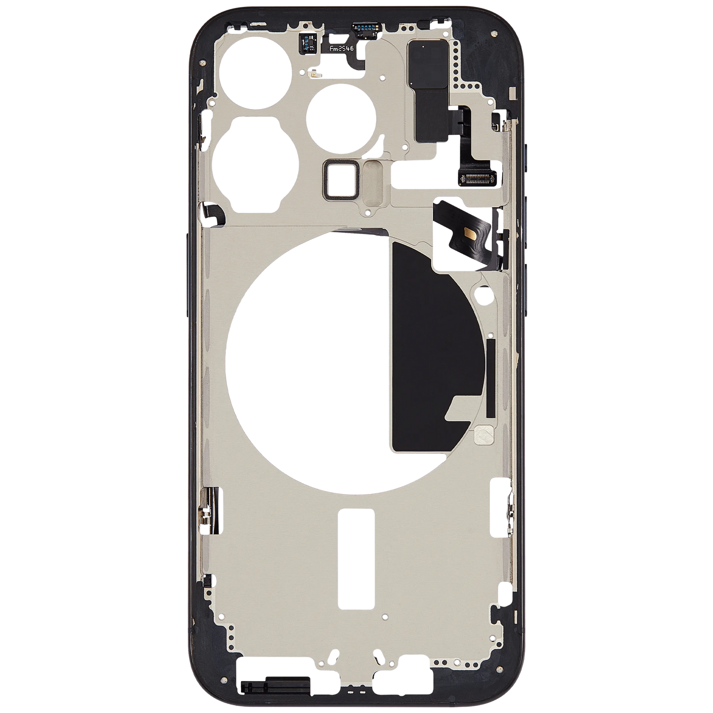 Mid-Frame Housing W/ Small Parts For iPhone 15 Pro (US Version) (Pull) (Blue Titanium)
