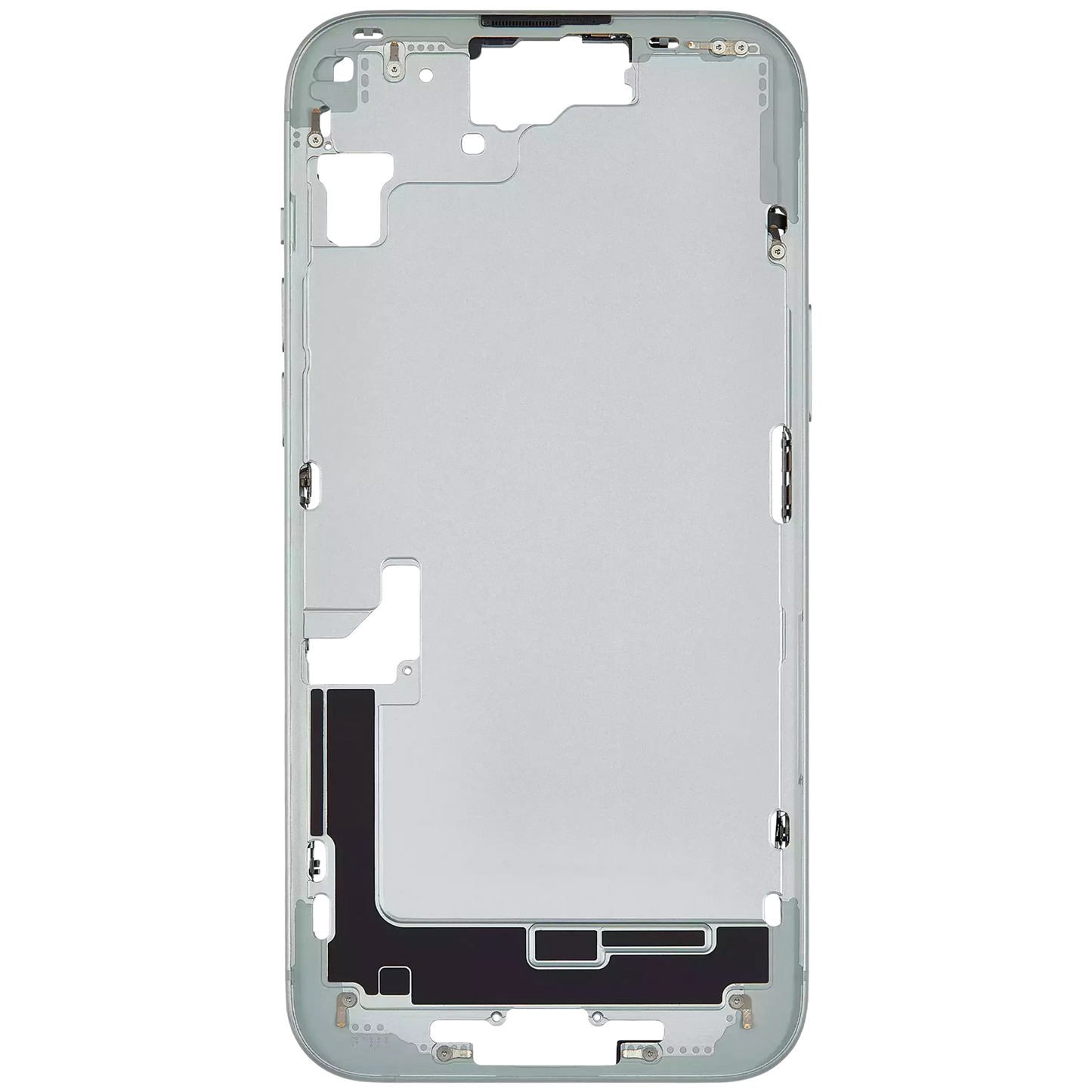 Mid-Frame Housing W/ Small Parts For iPhone 15 Plus (EU / Global Version) (Pull) (Green)