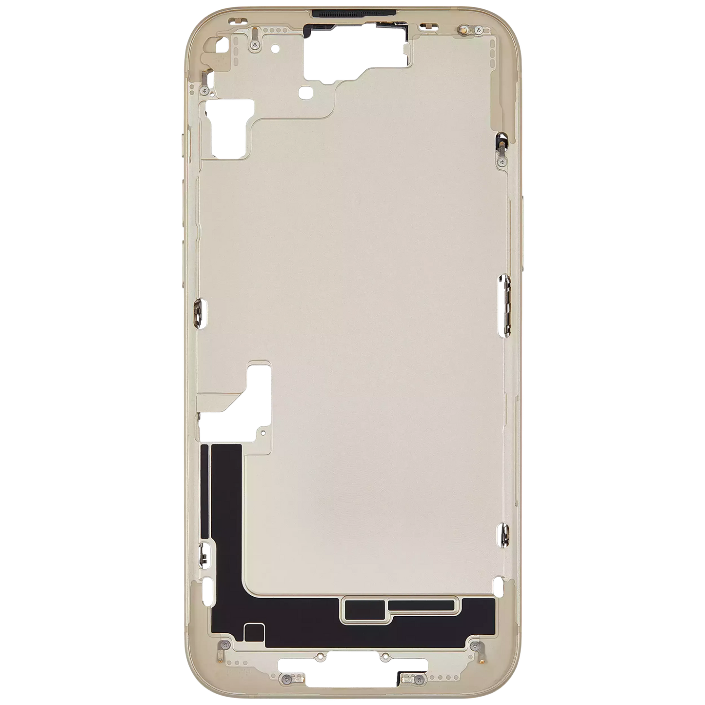 Mid-Frame Housing W/ Small Parts For iPhone 15 Plus (EU / Global Version) (Pull) (Yellow)