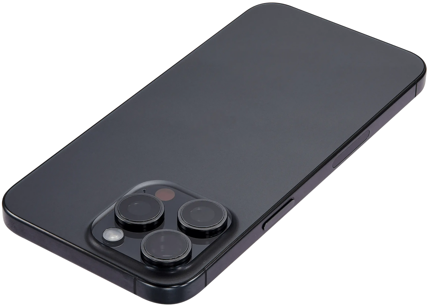 Back Housing W/ Small Parts For iPhone 15 Pro Max (US Version) (Pull) (Black Titanium)