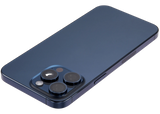 Back Housing W/ Small Parts For iPhone 15 Pro Max (US Version) (Pull) (Blue Titanium)