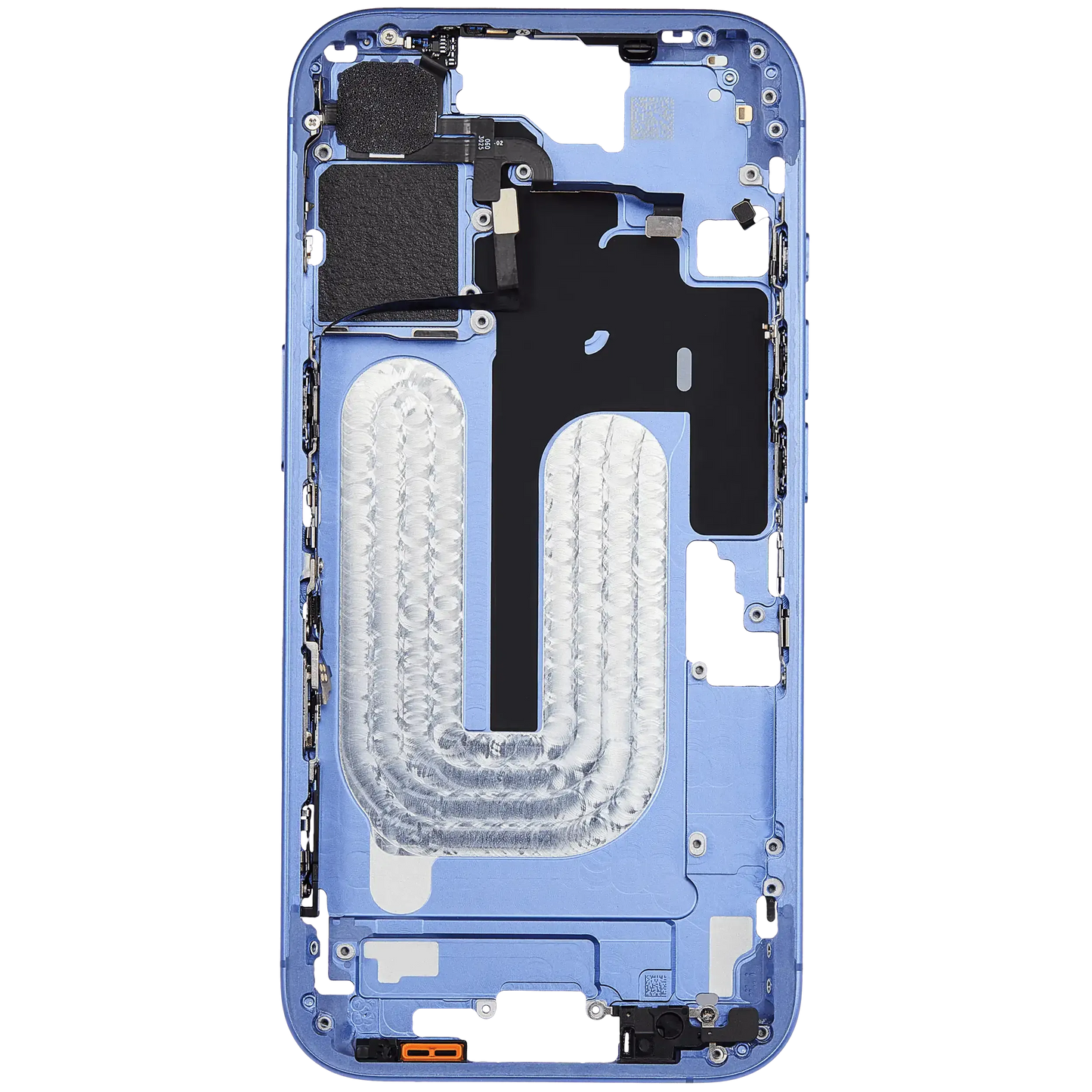 Mid-Frame Housing W/ Small Parts For iPhone 16 (US Version) (Pull) (Ultramarine)