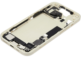Mid-Frame Housing W/ Charging Port Flex & Small Parts For iPhone 15 (EU / Global Version) (Pull) (Yellow)
