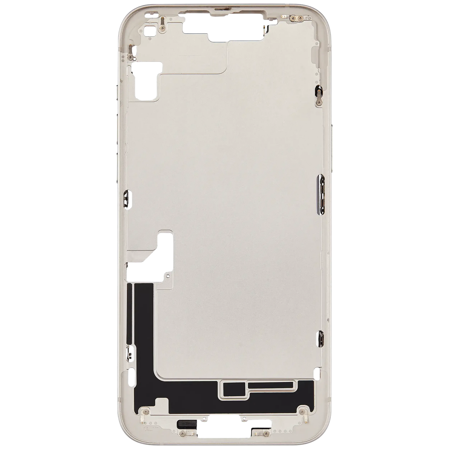 Mid-Frame Housing W/ Charging Port Flex & Small Parts For iPhone 14 Plus (EU / Global Version) (Pull) (Starlight)