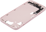 Mid-Frame Housing W/ Charging Port Flex & Small Parts For iPhone 15 (EU / Global Version) (Pull) (Pink)