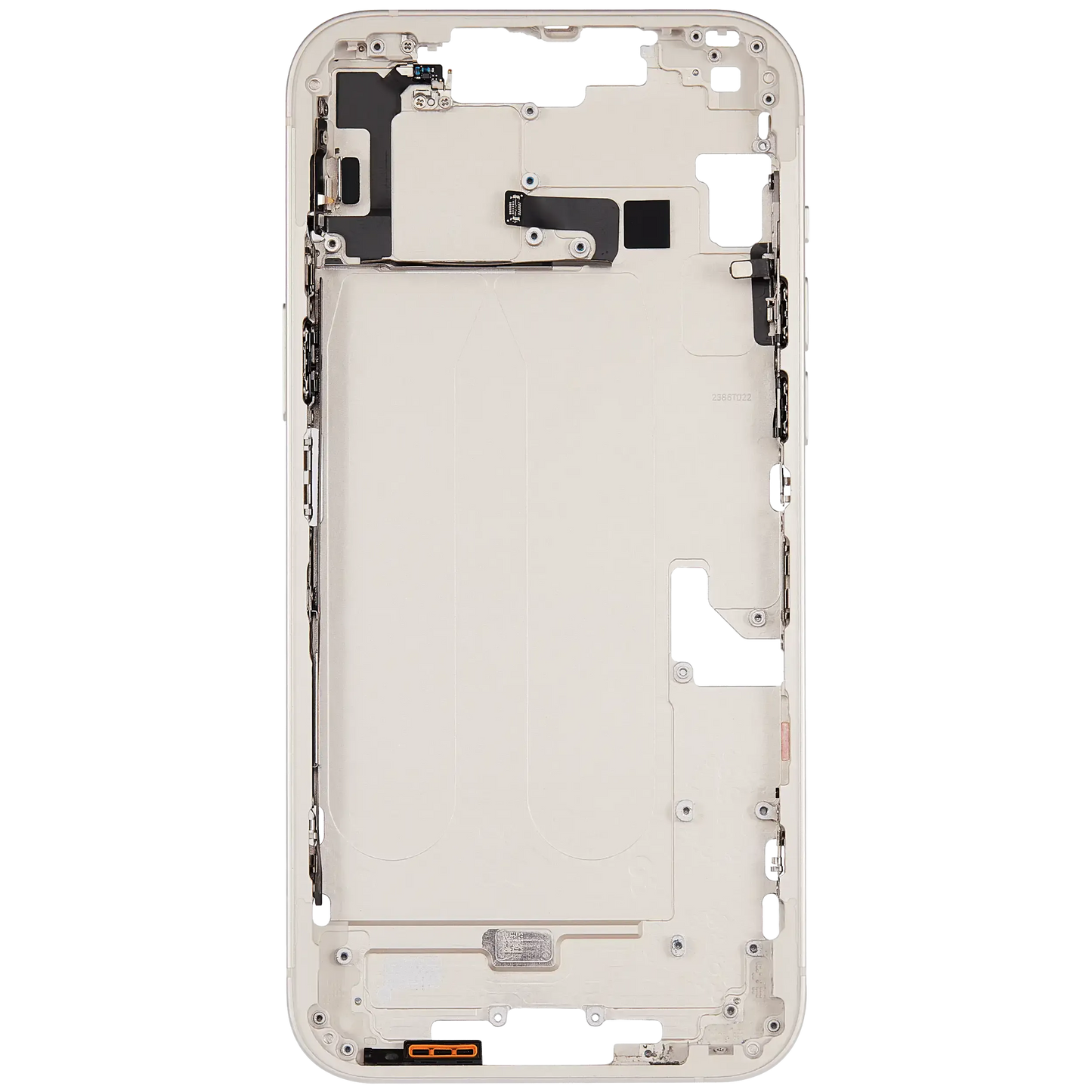 Mid-Frame Housing W/ Small Parts For iPhone 14 Plus (EU / Global Version) (Pull) (Starlight)