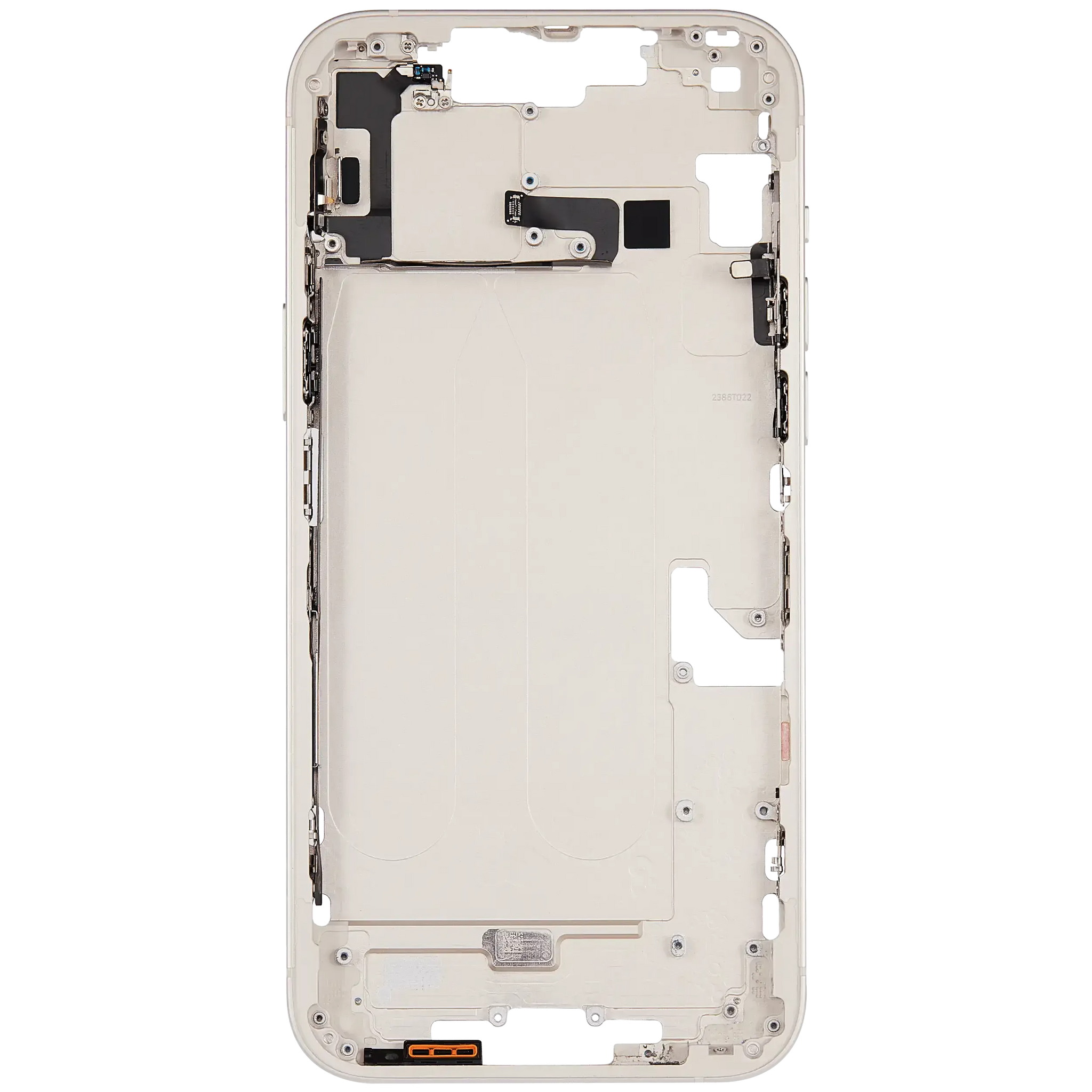 Mid-Frame Housing W/ Small Parts For iPhone 14 Plus (EU / Global Version) (Pull) (Starlight)