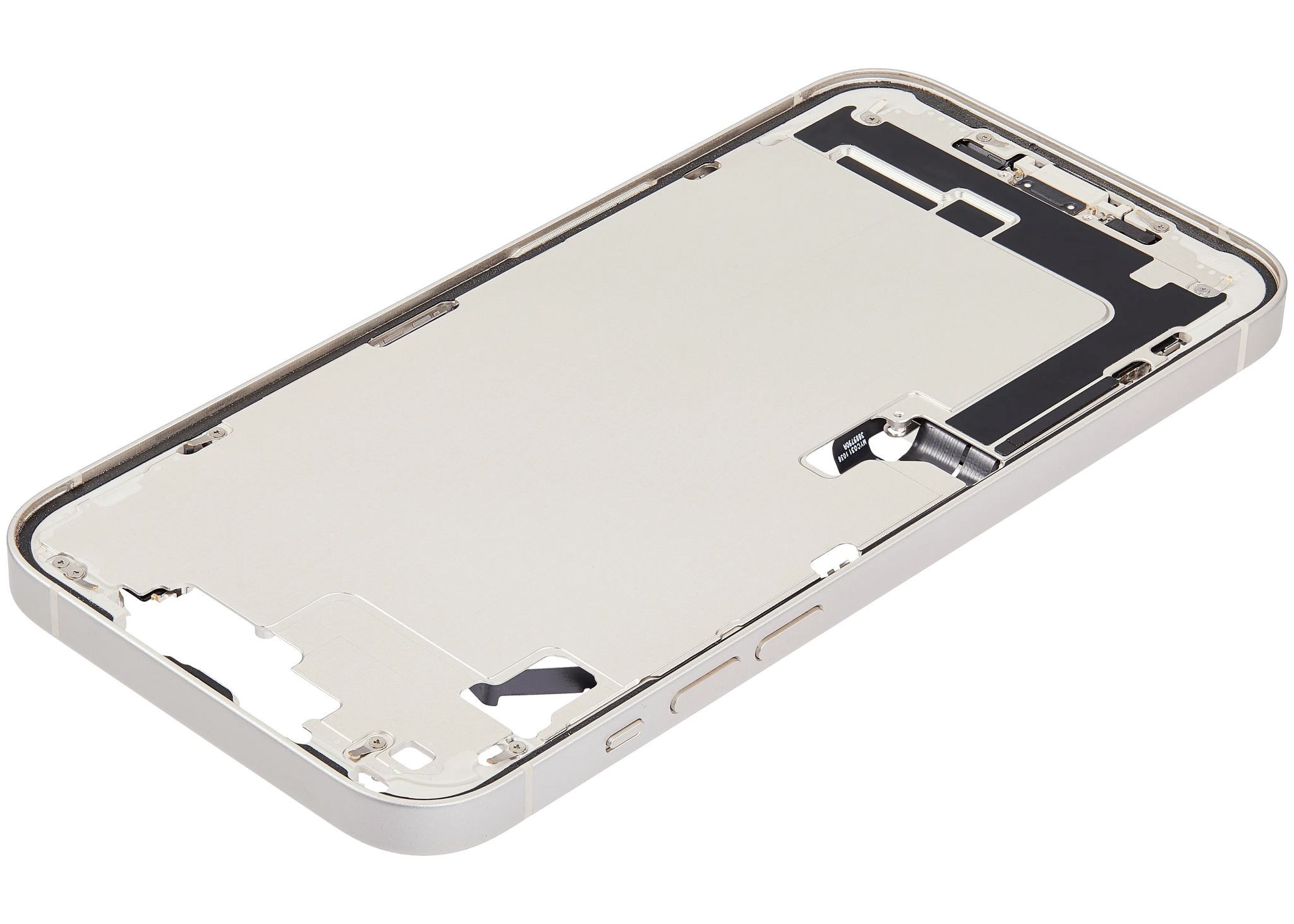 Mid-Frame Housing W/ Charging Port Flex & Small Parts For iPhone 14 Plus (US Version) (Pull) (Starlight)