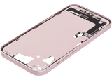 Mid-Frame Housing W/ Charging Port Flex & Small Parts For iPhone 15 (US Version) (Pull) (Pink)