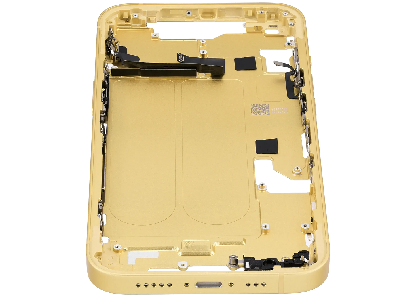 Mid-Frame Housing W/ Small Parts For iPhone 14 (EU / Global Version) (Pull) (Yellow)