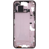 Mid-Frame Housing W/ Small Parts For iPhone 15 Plus (US Version) (Pull) (Pink)