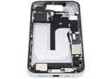 Mid-Frame Housing W/ Charging Port Flex & Small Parts For iPhone 16 (US Version) (Pull) (White)