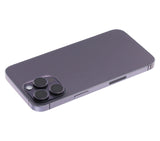 Back Housing W/ Small Parts For iPhone 14 Pro Max (US Version) (Pull) (Deep Purple)