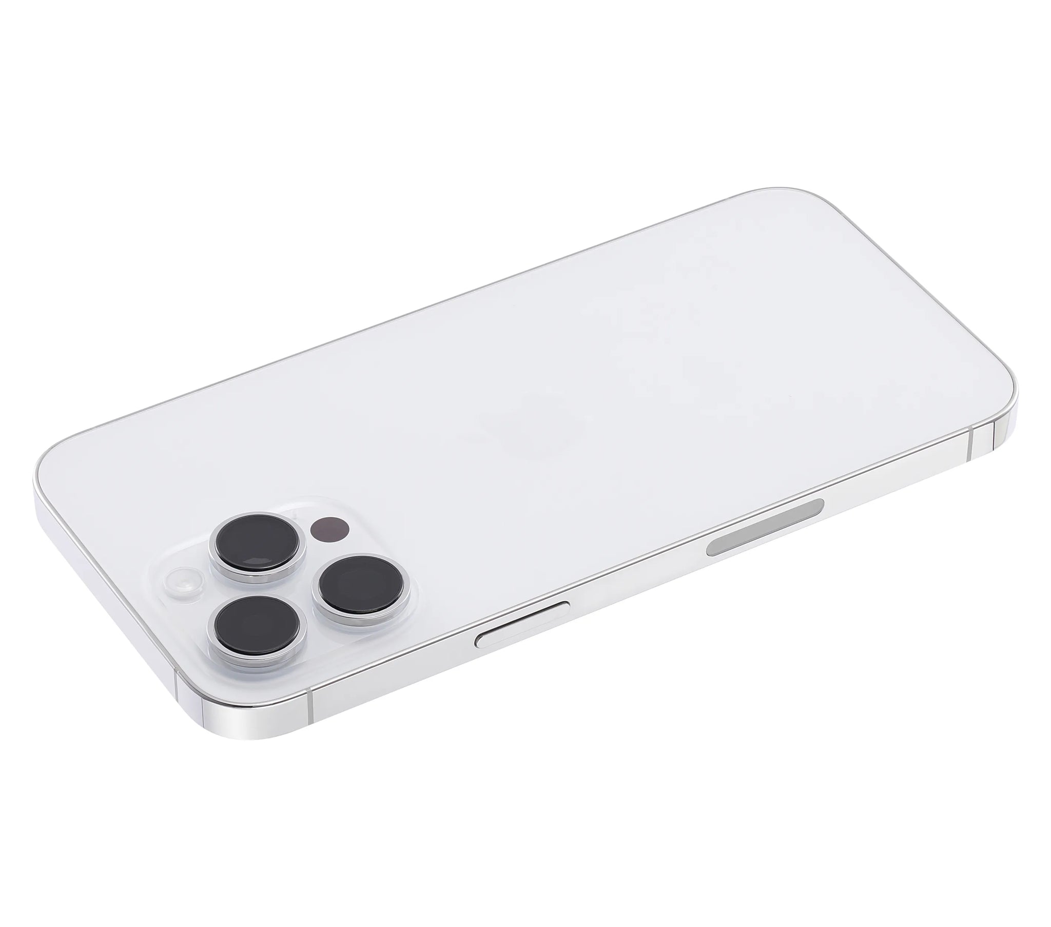 Back Housing W/ Small Parts For iPhone 14 Pro Max (US Version) (Pull) (Silver)