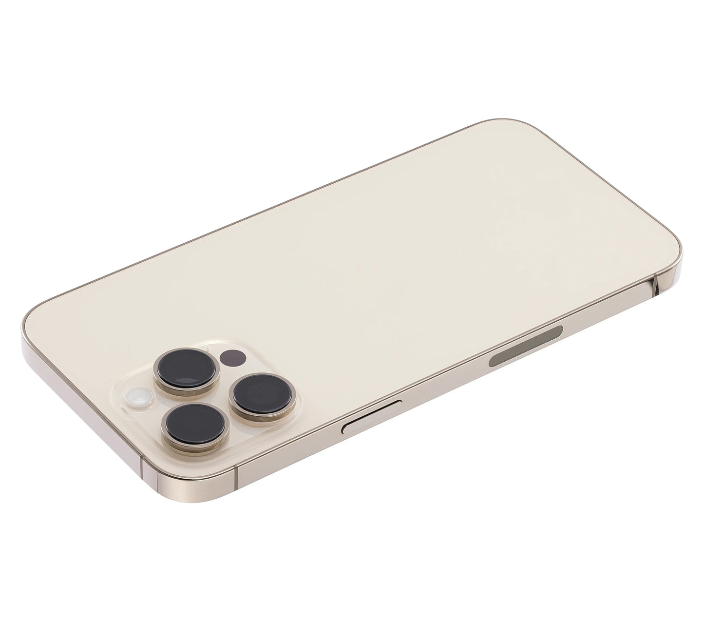 Back Housing W/ Small Parts For iPhone 14 Pro Max (US Version) (Pull) (Gold)