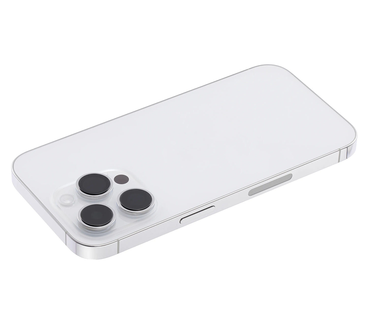Back Housing W/ Small Parts For iPhone 14 Pro (US Version) (Pull) (Silver)