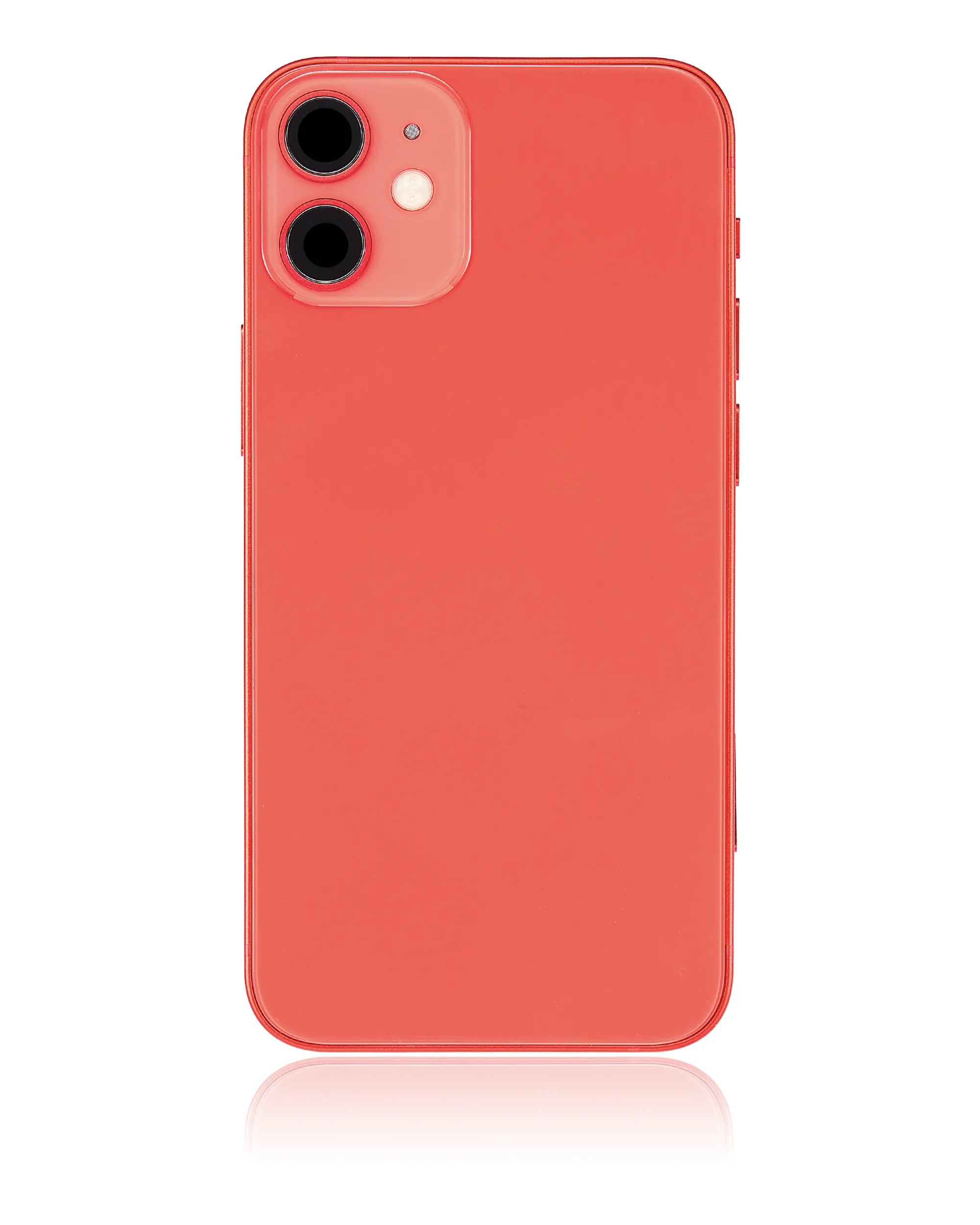 Back Housing W/ Small Parts For iPhone 12 Mini (EU / Global Version) (Pull) (Red)