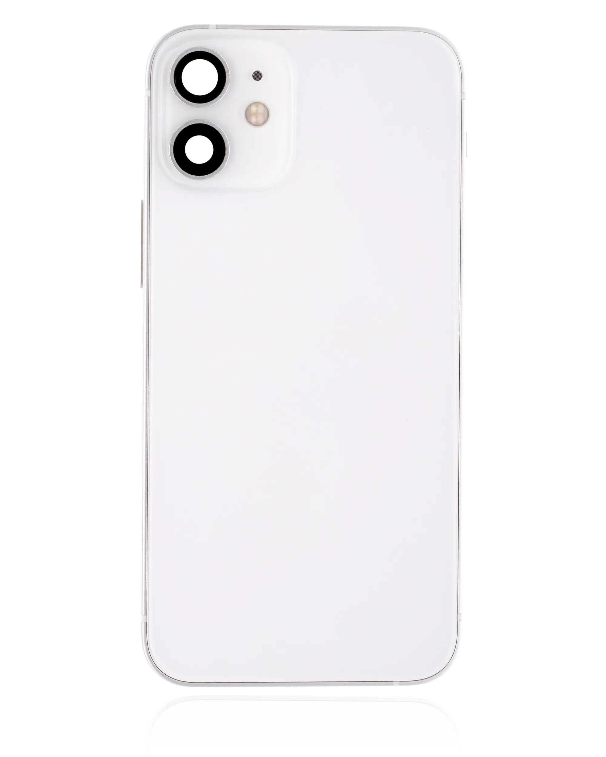 Back Housing W/ Small Parts For iPhone 12 Mini (US Version) (Pull) (White)