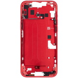 Mid-Frame Housing W/ Small Parts For iPhone 14 Plus (EU / Global Version) (Pull) (Red)