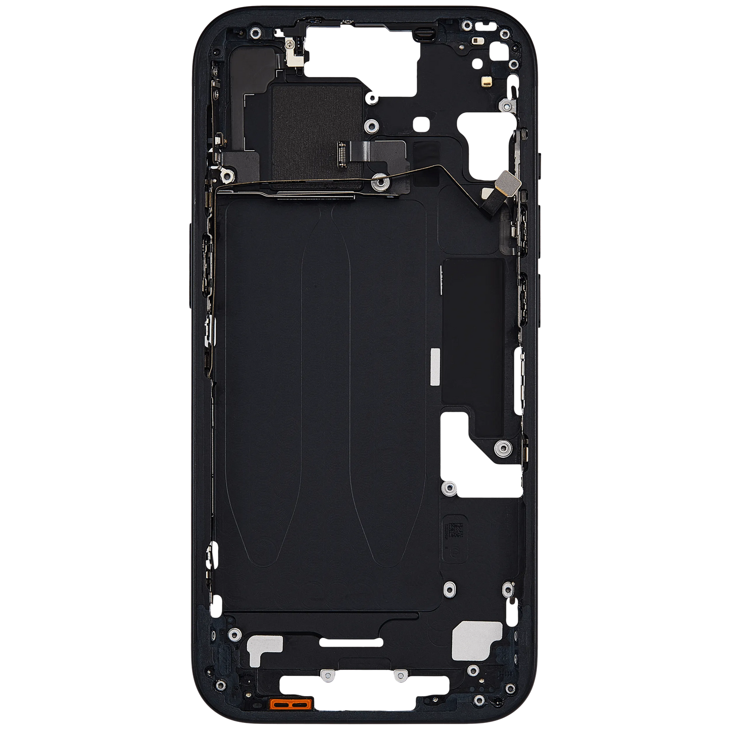 Mid-Frame Housing W/ Small Parts For iPhone 15 (US Version) (Pull (Black)