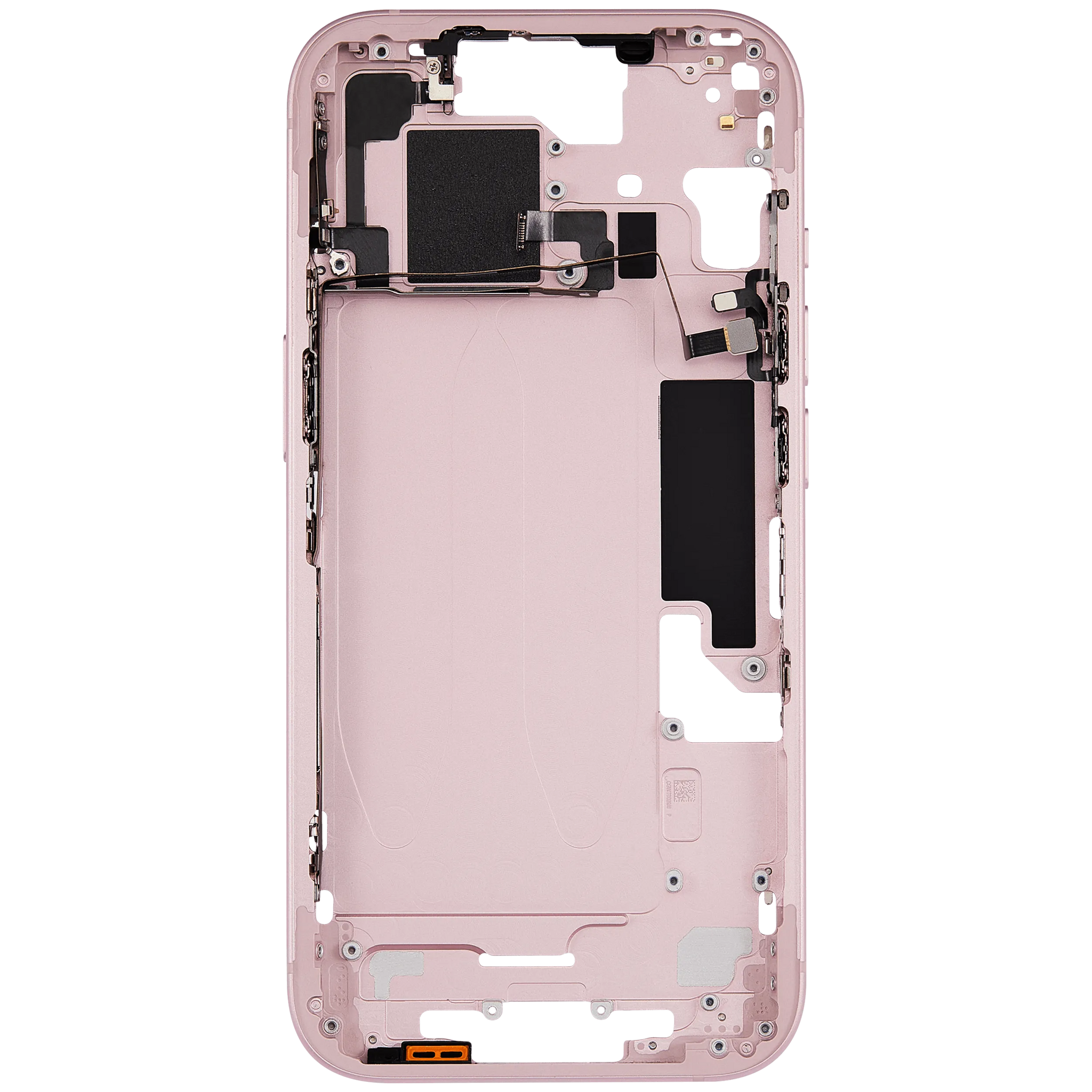 Mid-Frame Housing W/ Small Parts For iPhone 15 (US Version) (Pull) (Pink)