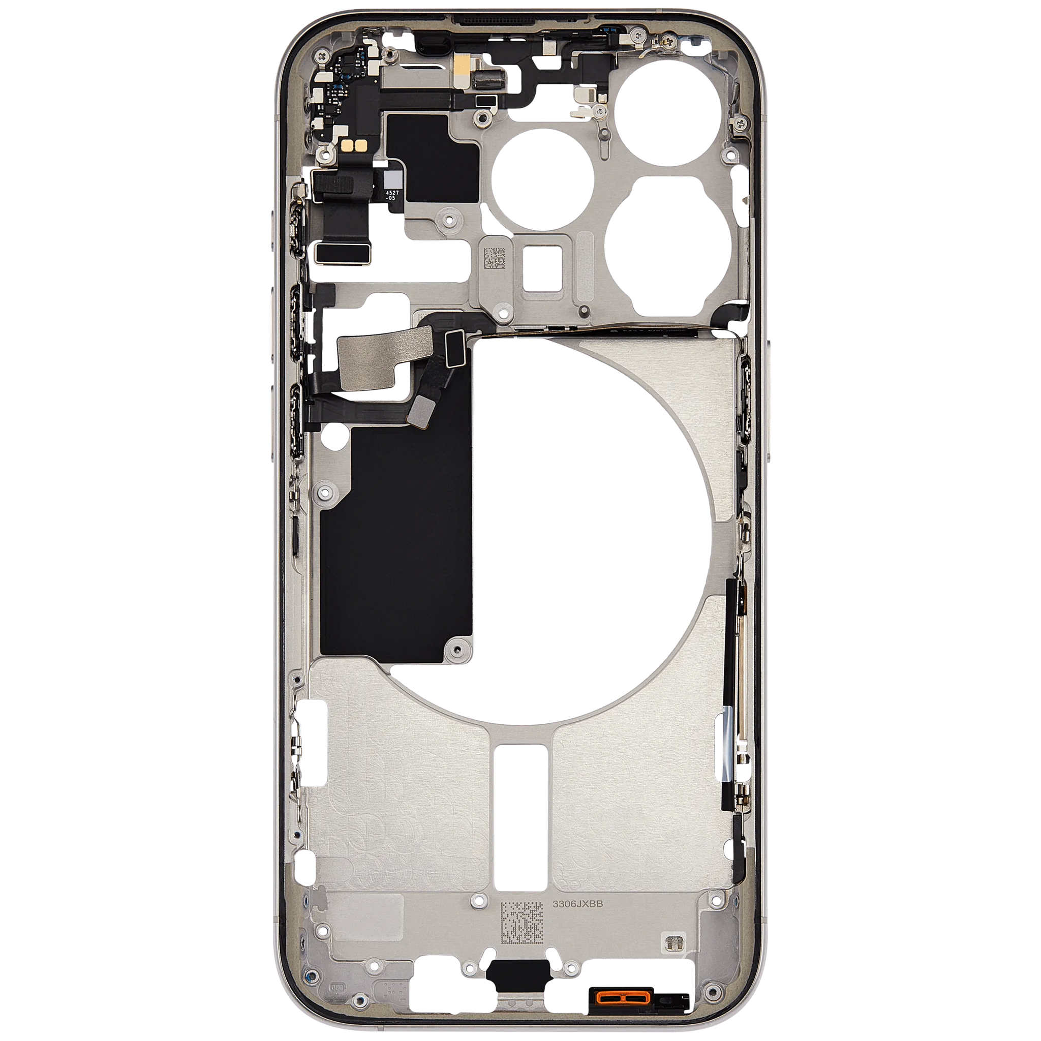 Mid-Frame Housing W/ Small Parts For iPhone 15 Pro (US Version) (Pull) (Natural Titanium)