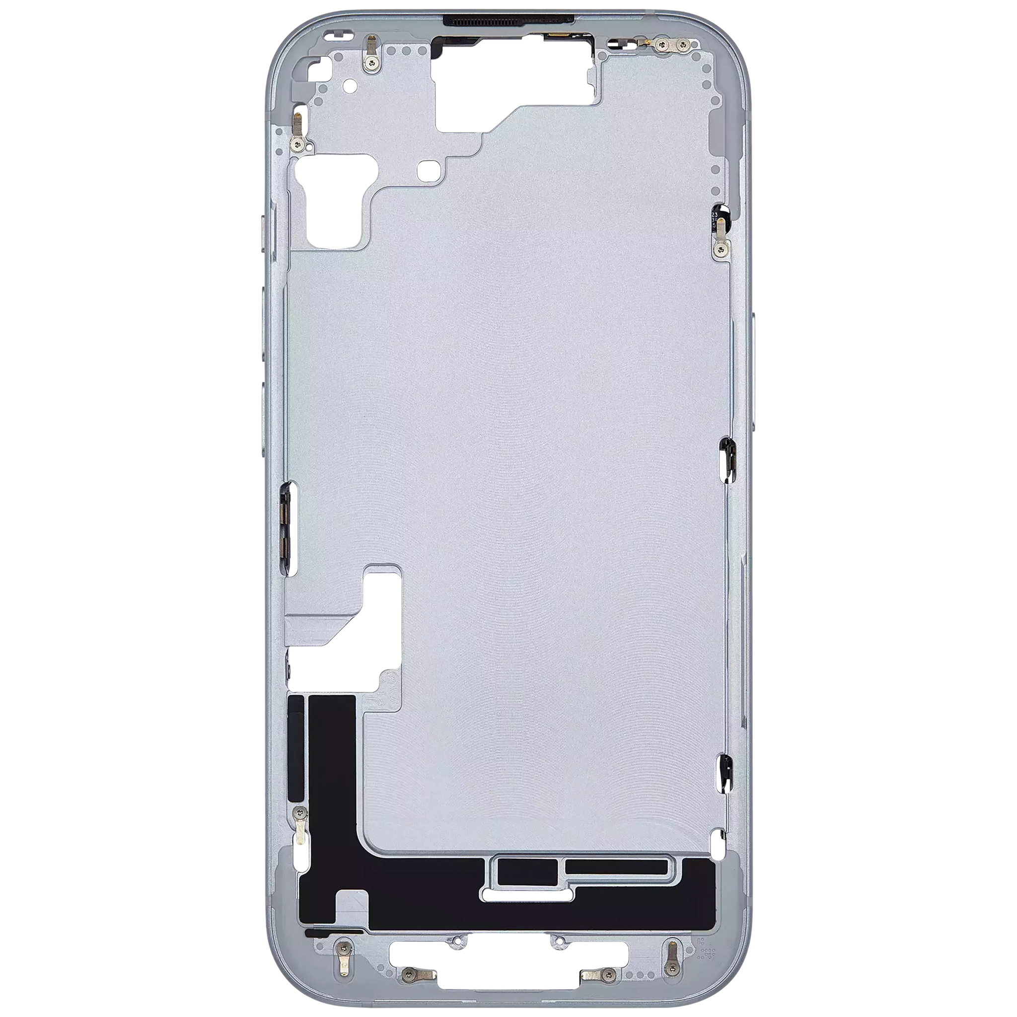 Mid-Frame Housing W/ Small Parts For iPhone 15 (EU / Global Version) (Pull) (Blue)