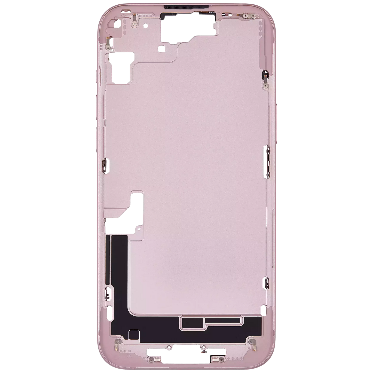 Mid-Frame Housing W/ Small Parts For iPhone 15 Plus (EU / Global Version) (Pull) (Pink)