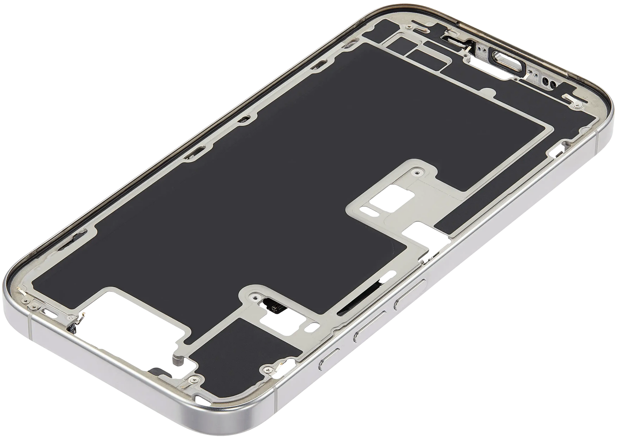 Mid-Frame Housing W/ Small Parts For iPhone 16 Pro (US Version) (Pull) (White Titanium)