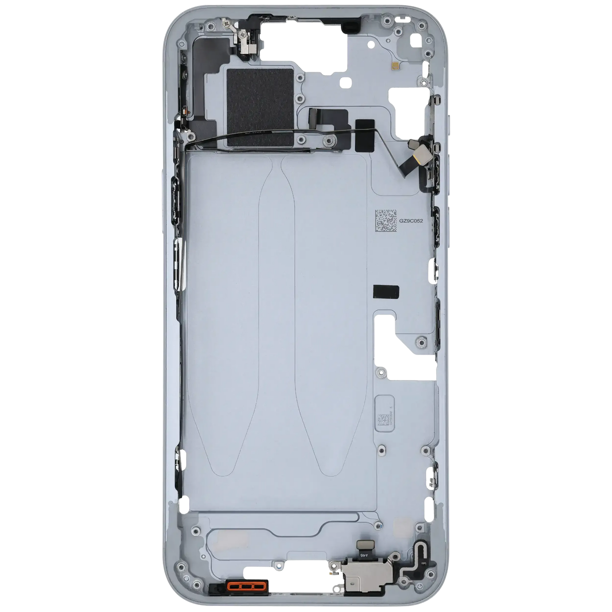 Mid-Frame Housing W/ Small Parts For iPhone 15 Plus (US Version) (Pull) (Blue)